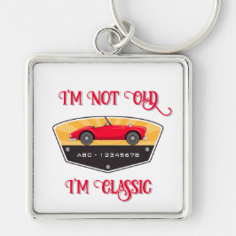 Retro Car Lover Sleutelhanger