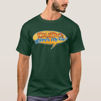 Retro Car Quest Spraakballon jongen meisje T-shirt