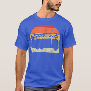Retro Car  Truck Silhouette Automobile Auto T-shirt