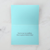 Retro Car Vaderdag Kaart (Binnen)