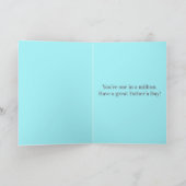 Retro Car  Vaderdag Kaart (Binnen)