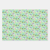 Retro Caravan Camping Cute P Inpakpapier Vel (Voorkant 3)