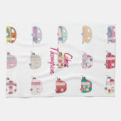 Retro Caravan Owner's Kitchen Towels Theedoek (Horizontaal)