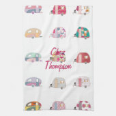 Retro Caravan Owner's Kitchen Towels Theedoek (Verticaal)