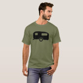 Retro Caravan T-shirt (Voorkant volledig)