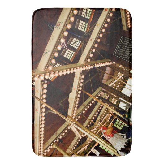 Retro Carousel Badmat (Voorkant Verticaal)