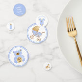 Retro Carriage Speelgoed Fles Blauw Baby Jongen Do Confetti (Groep)