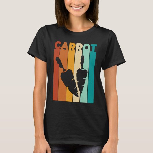 Retro Carrot T-shirt (Voorkant)