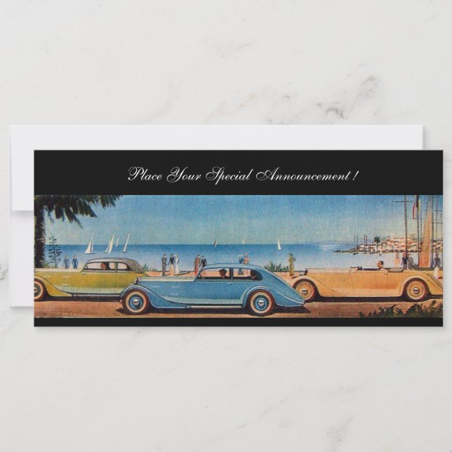 RETRO CARS (Voorkant)