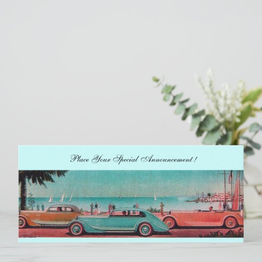 RETRO CARS (Staand voorkant)