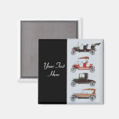 RETRO CARS 2 - Auto-reparatie auto Magneet (Voorkant / Achterkant)