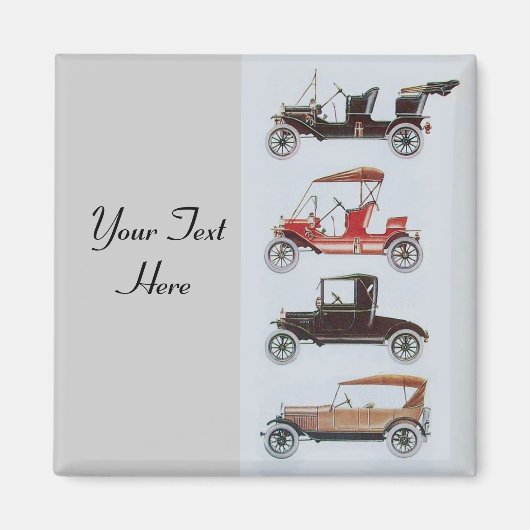 RETRO CARS 2 - Auto-reparatie auto Magneet (Voorkant)