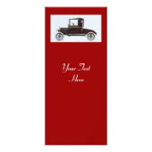 RETRO CARS 2 - Auto-reparatie auto Reclamekaart (Achterkant)