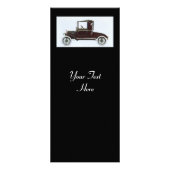 RETRO CARS 2 - Auto-reparatie auto Reclamekaart (Achterkant)