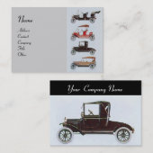 RETRO CARS 2 - Auto reparaties, auto-industrie Visitekaartje (Voorkant / Achterkant)