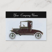 RETRO CARS 2 - Auto reparaties, auto-industrie Visitekaartje (Achterkant)