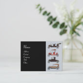 RETRO CARS 2 - Auto reparaties, auto-industrie Visitekaartje (Staand voorkant)