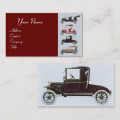 RETRO CARS 2 - Auto reparaties, auto-industrie Visitekaartje (Voorkant / Achterkant)