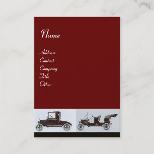 RETRO CARS 2 - Auto reparaties, auto-industrie Visitekaartje
