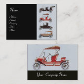 RETRO CARS 2 - Auto reparaties, auto-industrie Visitekaartje (Voorkant / Achterkant)