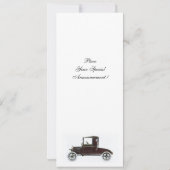 RETRO CARS 2, AUTO RESTAURATIE ,blauw wit Aankondiging (Achterkant)