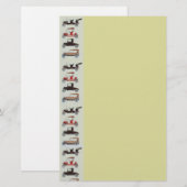 RETRO CARS 2 AUTO RESTORATIE grijs rood geel Briefpapier (Voorkant / Achterkant)