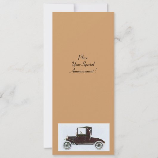 RETRO CARS 2, AUTO RESTORATION, bruin wit Aankondiging (Achterkant)