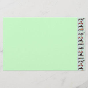 RETRO CARS 2,AUTO RESTORATION grijs groen Briefpapier