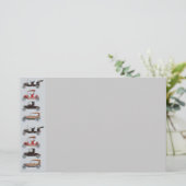 RETRO CARS 2, AUTO RESTORATION grijs rood grijs Briefpapier (Staand voorkant)