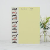 RETRO CARS 2 AUTO RESTORATION grijs rood zwart Custom Briefhoofd (Staand voorkant)