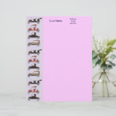 RETRO CARS 2 AUTO RESTORATION grijs rood zwart roz Briefhoofd Ontwerp (Staand voorkant)