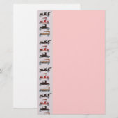 RETRO CARS 2 AUTO RESTORATION grijs rood zwart roz Briefpapier (Voorkant / Achterkant)