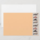 RETRO CARS 2,AUTO RESTORATION grijs roodbruin Briefpapier (Voorkant / Achterkant)