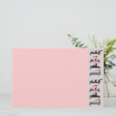 RETRO CARS 2,AUTO RESTORATION grijs roodbruin Briefpapier (Staand voorkant)