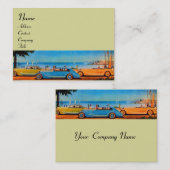 RETRO CARS - Auto-reparatie auto Visitekaartje (Voorkant / Achterkant)