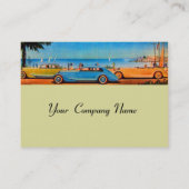 RETRO CARS - Auto-reparatie auto Visitekaartje (Achterkant)