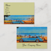 RETRO CARS - Auto-reparatie auto Visitekaartje (Voorkant / Achterkant)