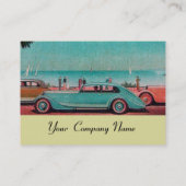 RETRO CARS - Auto-reparatie auto Visitekaartje (Achterkant)