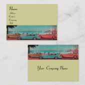 RETRO CARS - Auto-reparatie auto Visitekaartje (Voorkant / Achterkant)