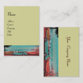 RETRO CARS - Auto-reparatie auto Visitekaartje (Voorkant / Achterkant)