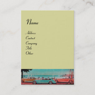 RETRO CARS - Auto-reparatie auto Visitekaartje