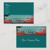 RETRO CARS - Auto-reparatie auto Visitekaartje (Voorkant / Achterkant)