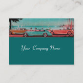 RETRO CARS - Auto-reparatie auto Visitekaartje (Achterkant)