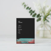 RETRO CARS - Auto-reparatie auto Visitekaartje (Staand voorkant)