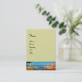 RETRO CARS - Auto-reparatie auto Visitekaartje (Staand voorkant)