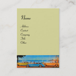 RETRO CARS - Auto-reparatie auto Visitekaartje