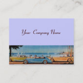 RETRO CARS - Auto-reparatie auto Visitekaartje (Achterkant)