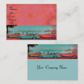 RETRO CARS - Auto-reparatie auto Visitekaartje (Voorkant / Achterkant)