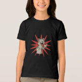 Retro Cartoon Cat met Attitude T-shirt (Voorkant)