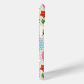 Retro Cartoon Flowers Whimsical Happy Fun Case-Mate iPhone Case (Achterkant / Rechts)